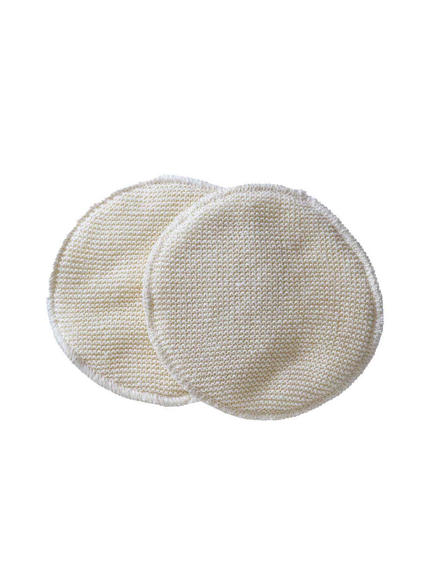 Reusable organic nursing pads silk-wool blend for breastfeeding comfort