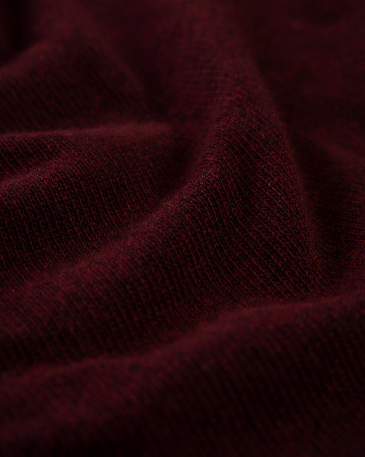 Organic knit bandana – bordeaux