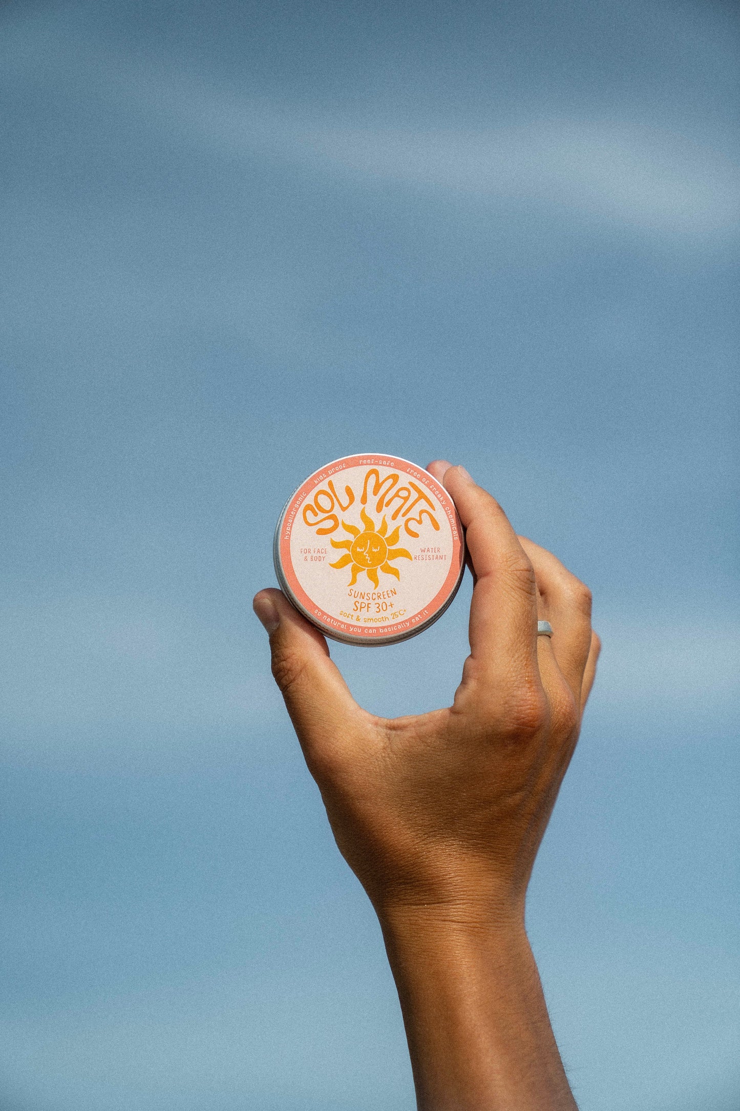 Natural sunscreen SPF 30 – rose edition 25°C+