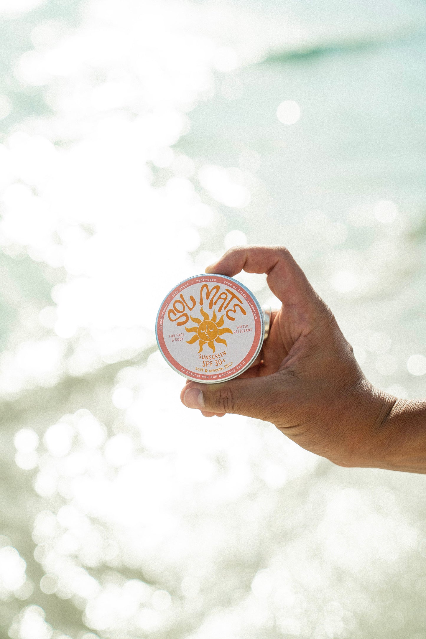 Natural sunscreen SPF 30 – rose edition 25°C+