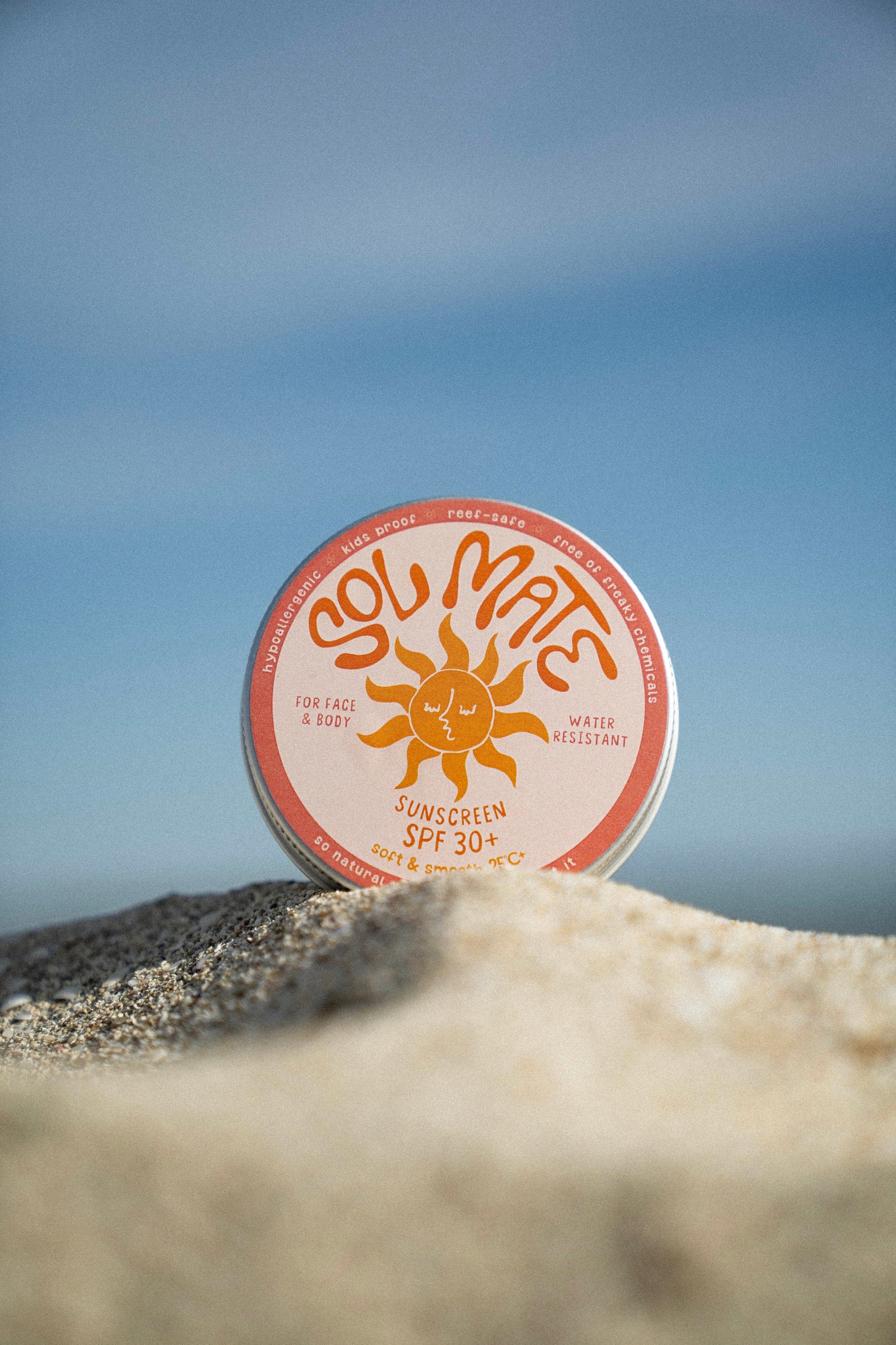 Natural sunscreen SPF 30 – rose edition 25°C+