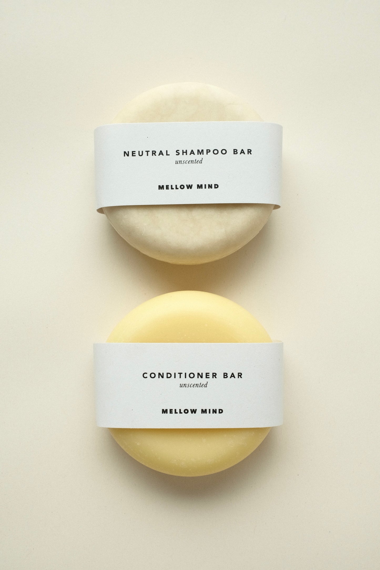 Shampoo & conditioner bar set
