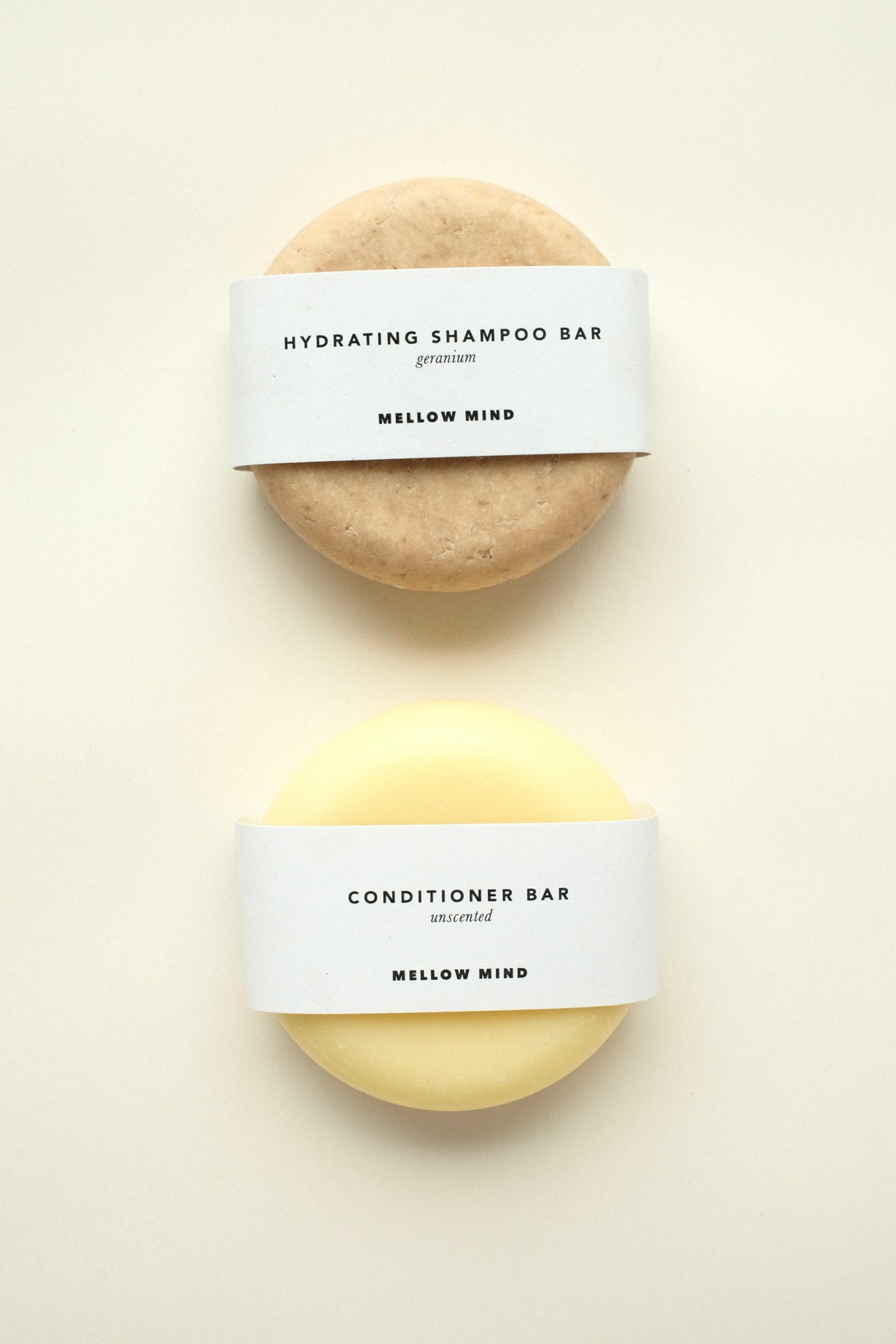 Shampoo & conditioner bar set