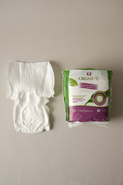 Disposable postpartum underwear