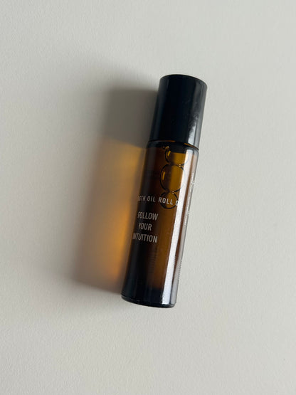 Mama Matters Strength Oil roll-on with neroli and rose geranium for stress relief during pregnancy