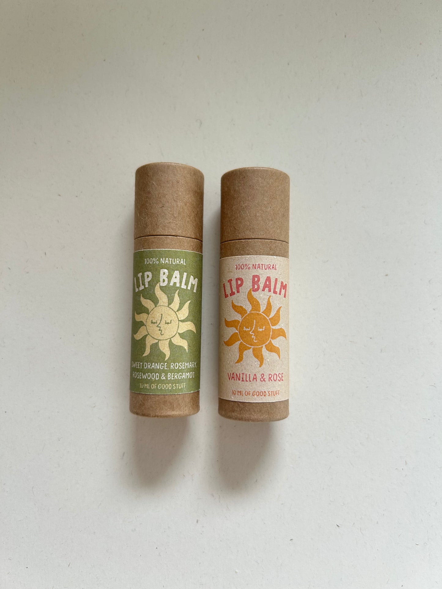 Natural lip balm
