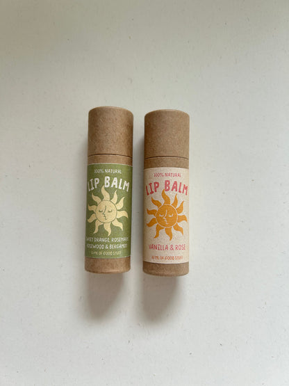 Natural lip balm