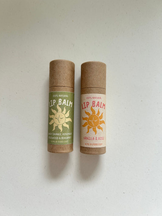 Natural lip balm