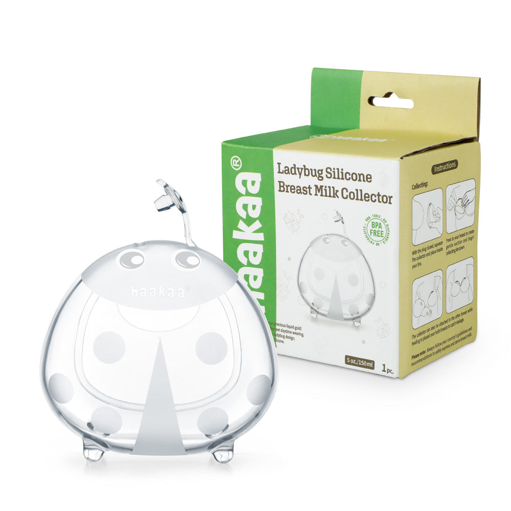 Ladybug silicone milk collector