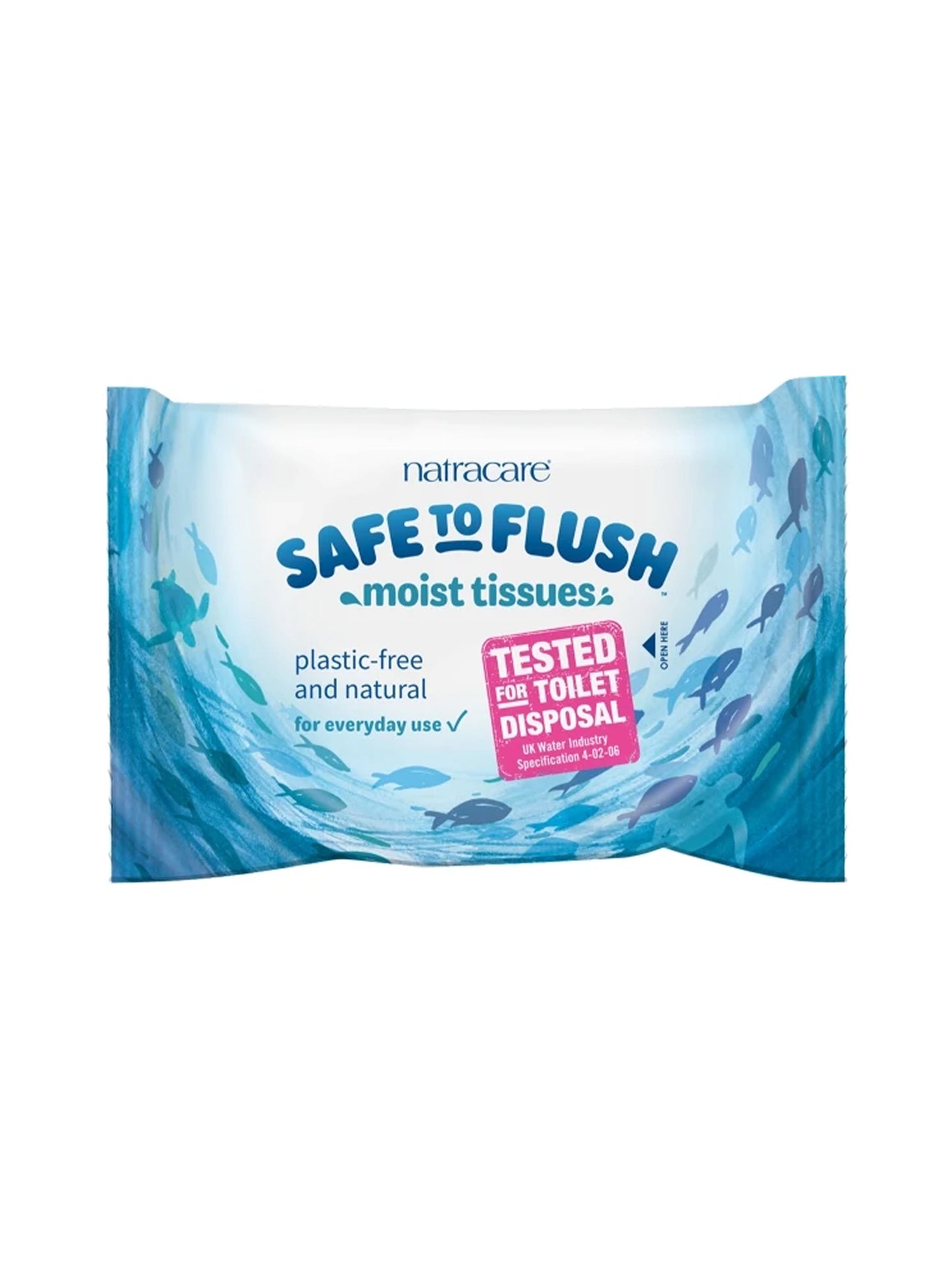 Flushable moist wipes