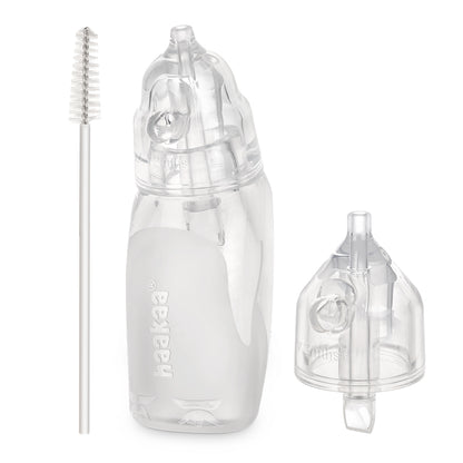 Haakaa baby nasal aspirator set with two tips and cleaning brush