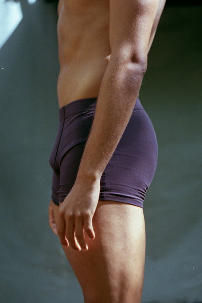 Organic cotton trunks – charcoal blue