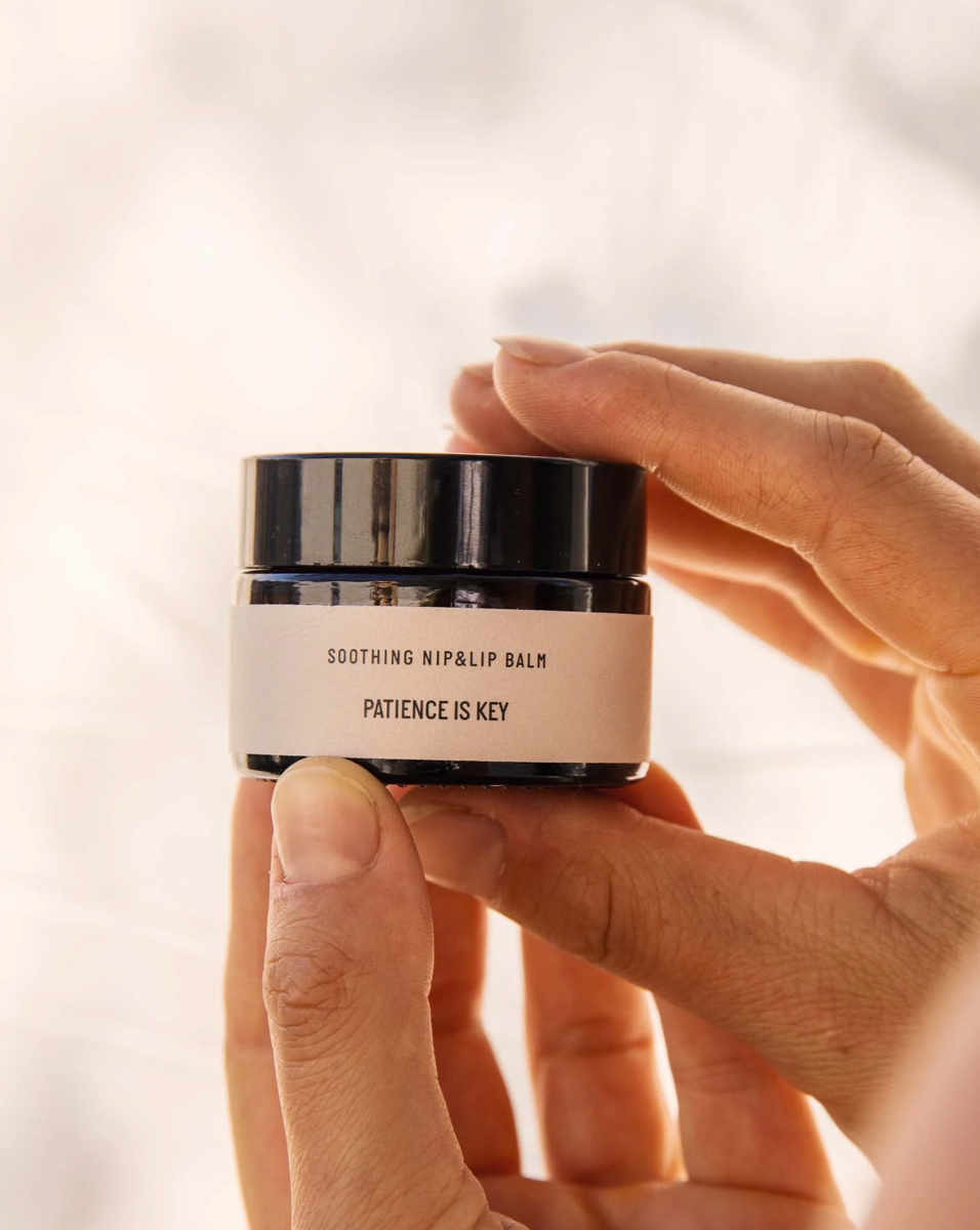 Soothing nipple & lip balm