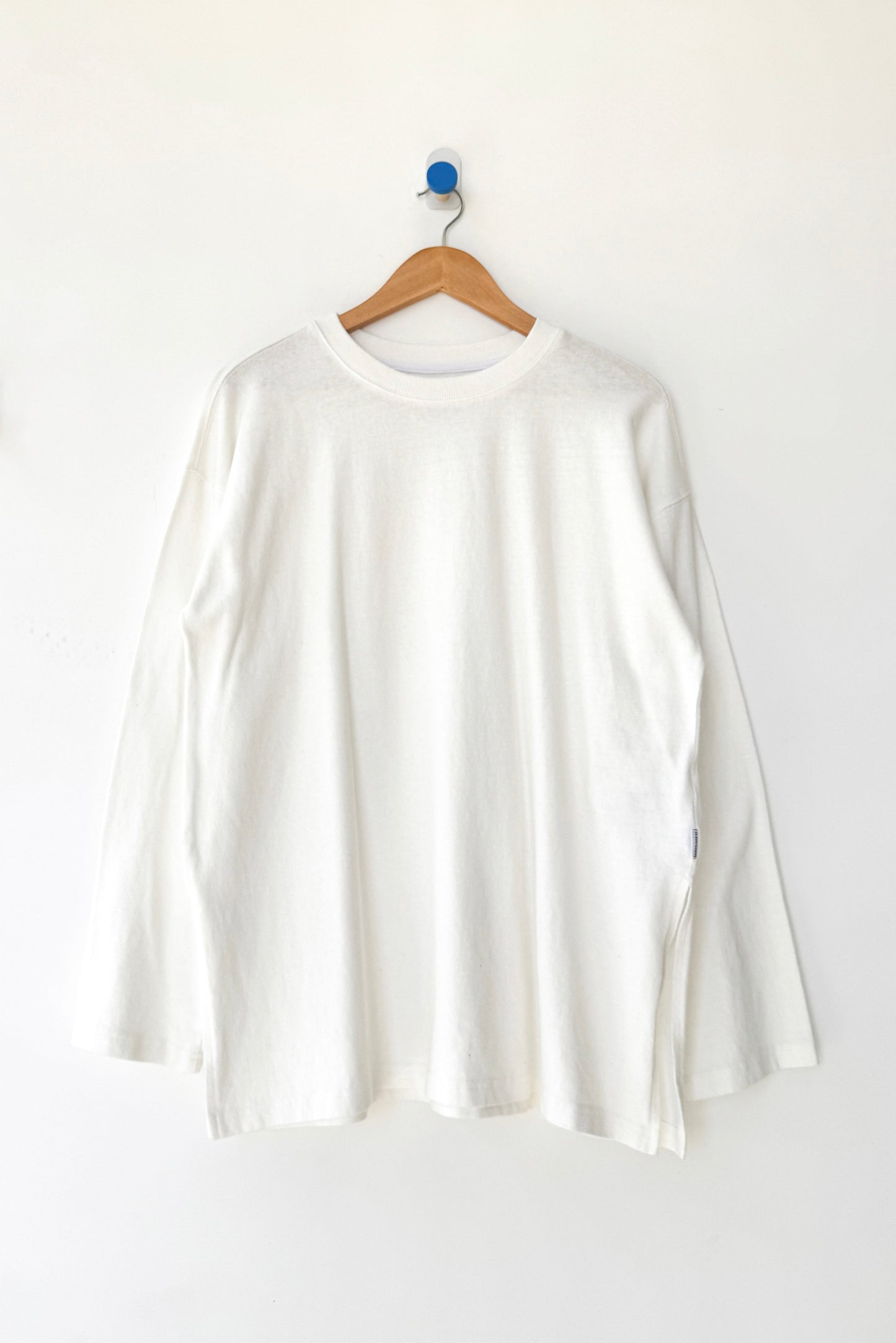 Sunday tee, heavyweight cotton – white
