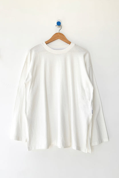 Sunday tee, heavyweight cotton – white