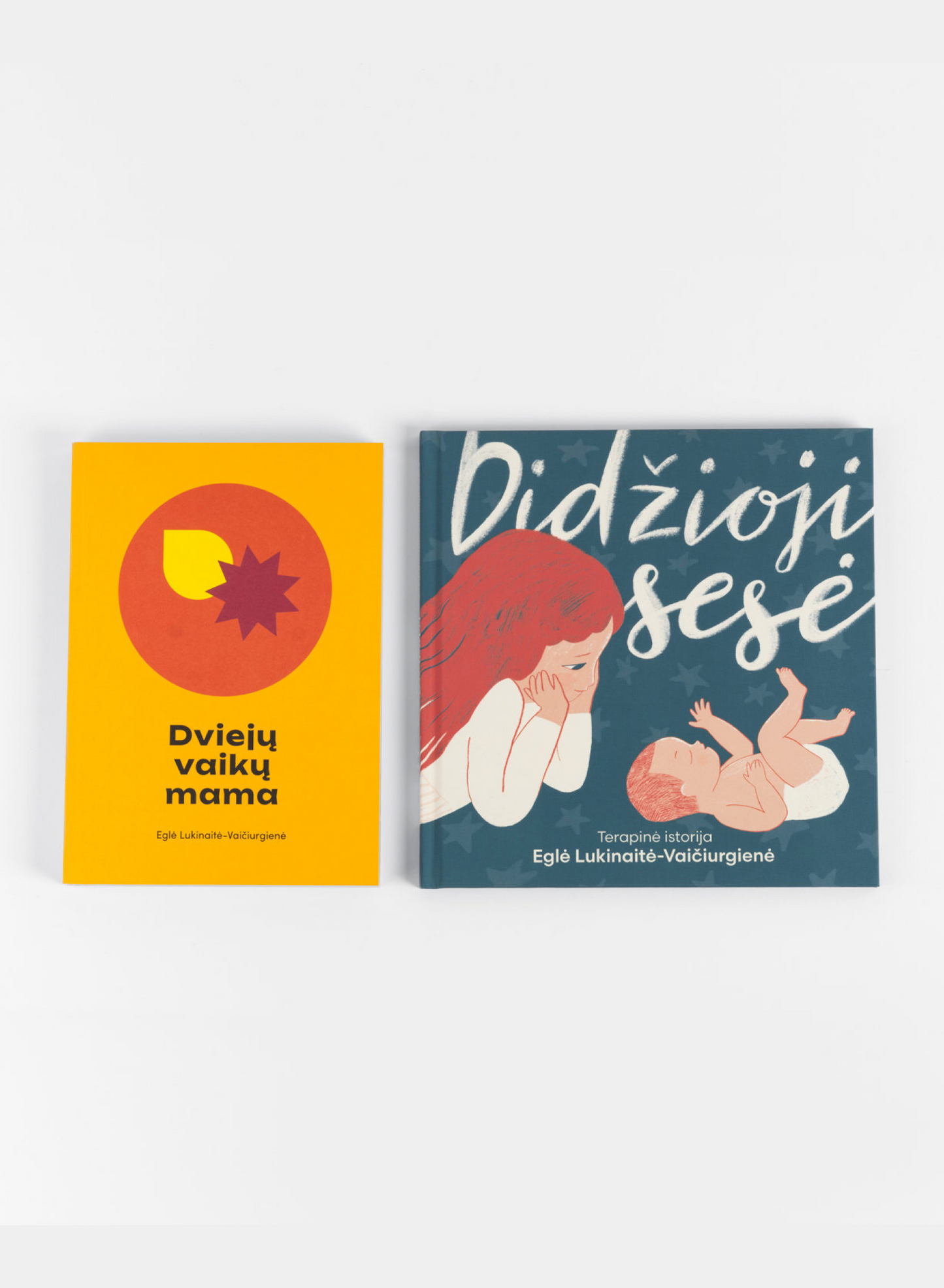 Knygų komplektas dviejų vaikų tėvams - Eglė Lukinaitė-Vaičiurgienė