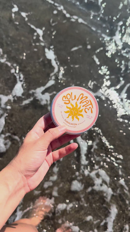 Natural sunscreen SPF 30 – rose edition 25°C+